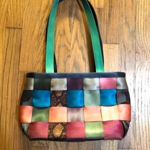 HARVEYS Paint By Number Satchel Seatbelt Purse
